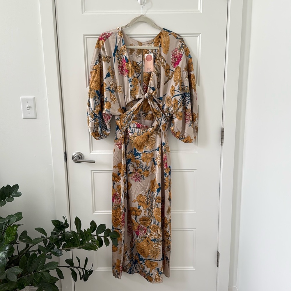 Floral Midi Dress